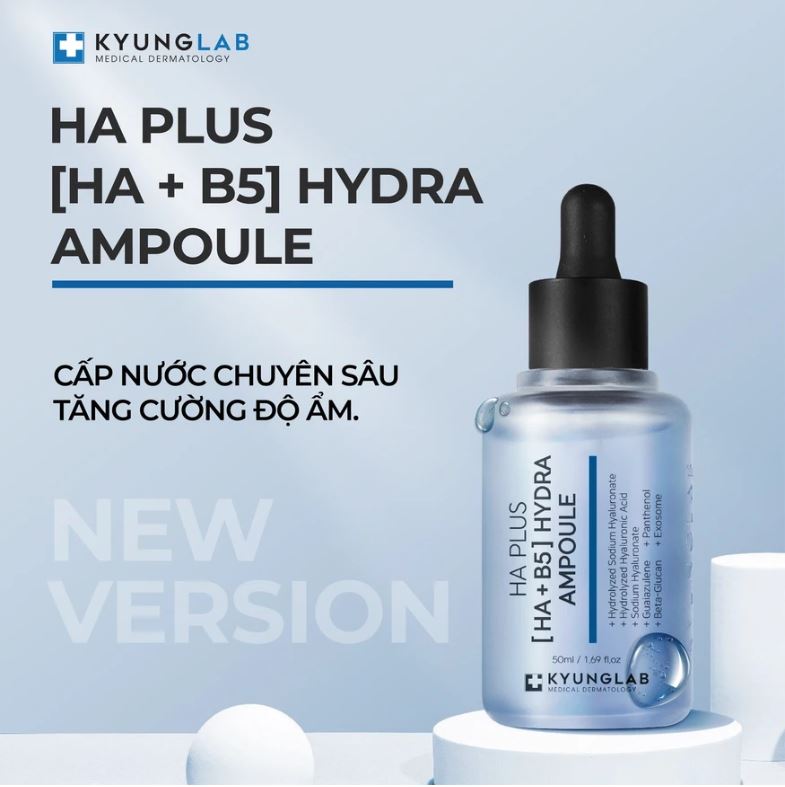Serum HA B5 KyungLab dưỡng ẩm phục hồi da ngăn ngừa lão hoá